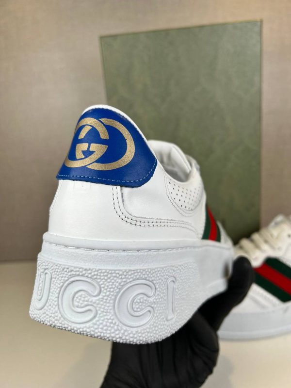 gucci ayakkabi sneakers erkek beyaz mavi yeni sezon