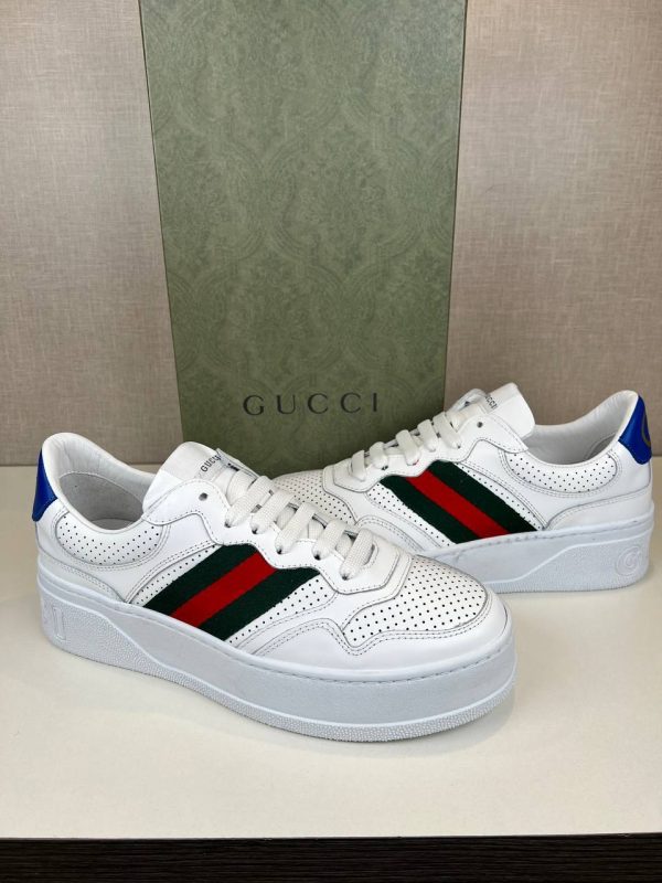 gucci ayakkabi sneakers erkek beyaz mavi yeni sezon