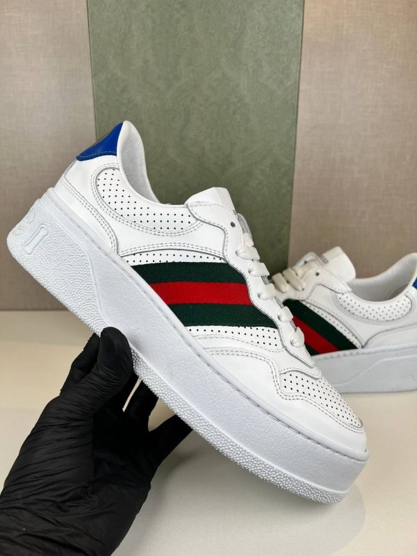 gucci ayakkabi sneakers erkek beyaz mavi yeni sezon