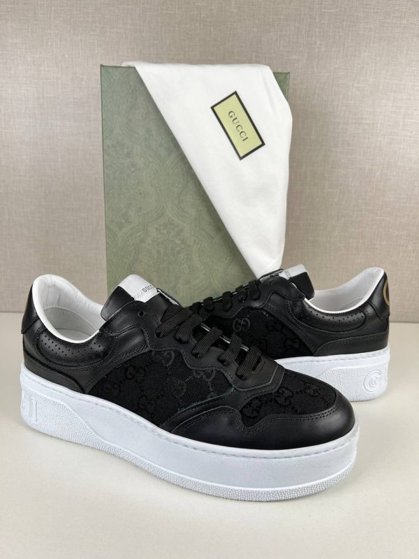 gucci ayakkabi sneakers erkek siyah beyaz yeni