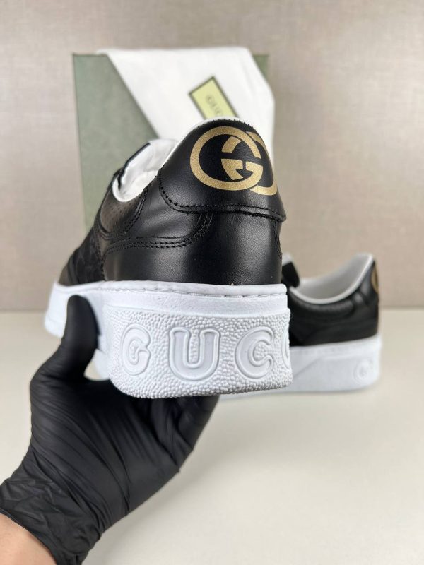 gucci ayakkabi sneakers erkek siyah beyaz yeni