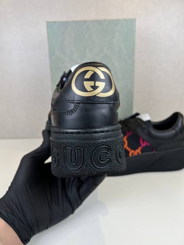 gucci ayakkabi sneakers kadin siyah rengarenk logo