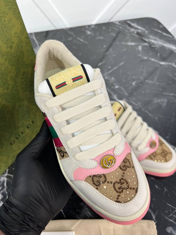 gucci ayakkabi sneakers pembe