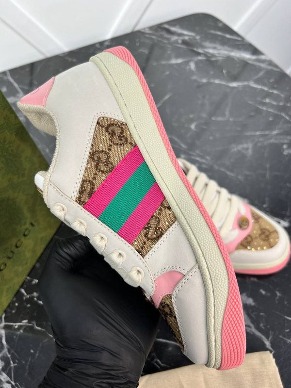 gucci ayakkabi sneakers pembe