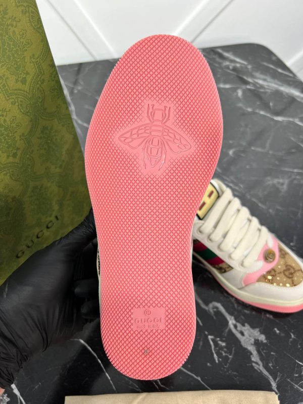 gucci ayakkabi sneakers pembe