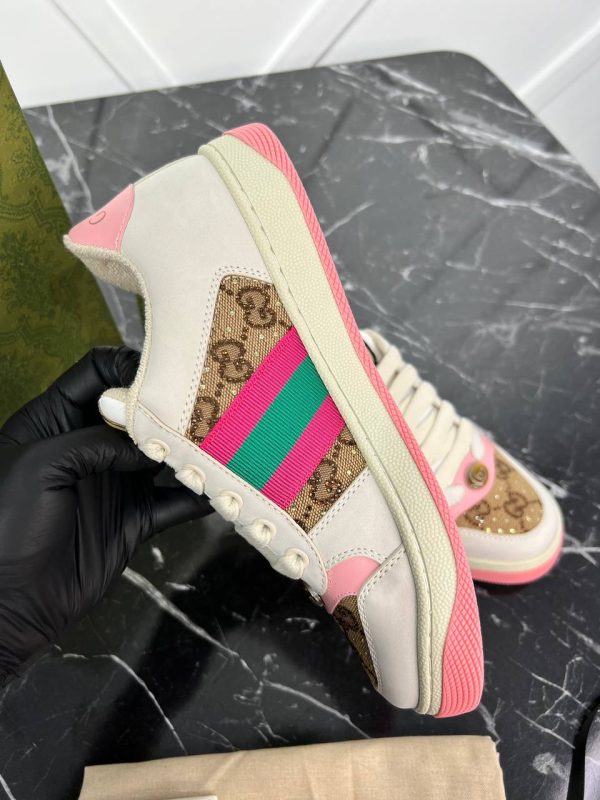 gucci ayakkabi sneakers pembe