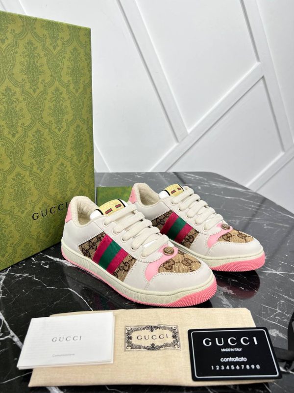gucci ayakkabi sneakers pembe