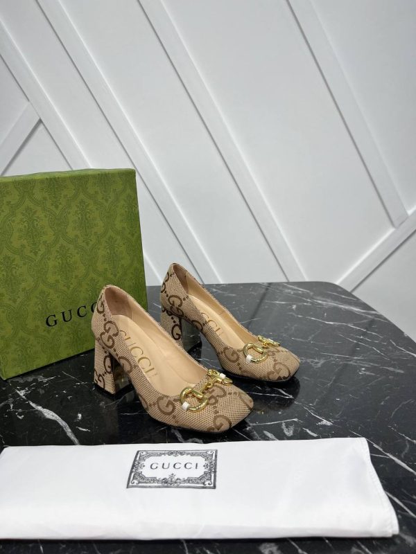 gucci ayakkabi topuklu horsebit mid-heel pumps classic 9cm