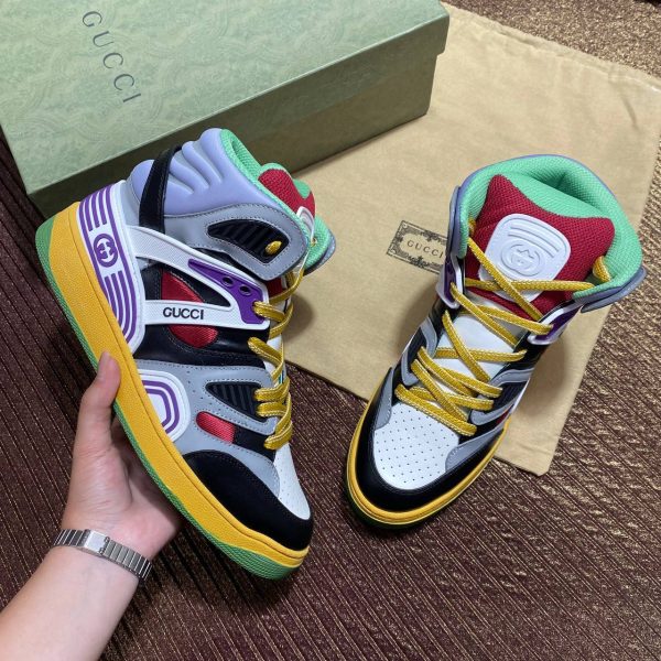 gucci bot sneakers rengarenk