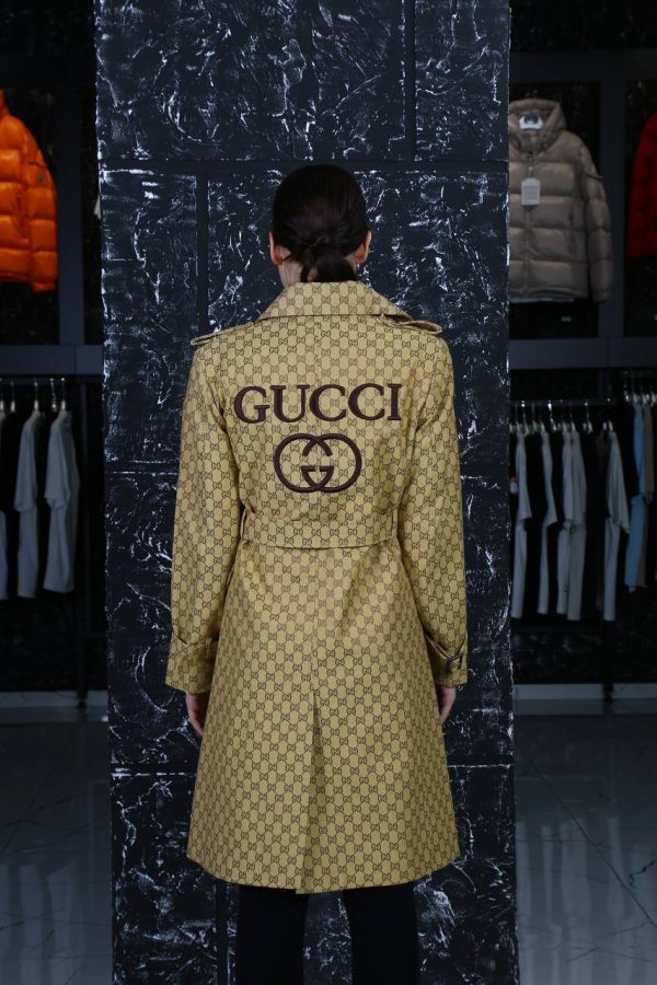 gucci mont trenckot camel