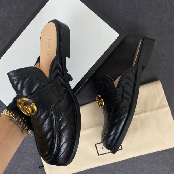 gucci terlik siyah kosele taban