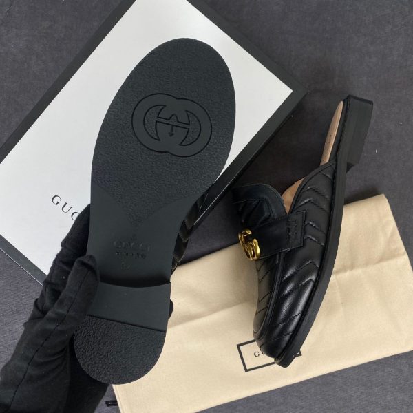 gucci terlik siyah kosele taban