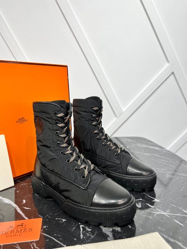 hermes ayakkabi bot fresh ankle boot su gecirmez