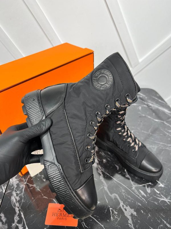 hermes ayakkabi bot fresh ankle boot su gecirmez