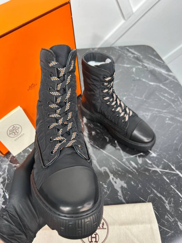 hermes ayakkabi bot fresh ankle boot su gecirmez