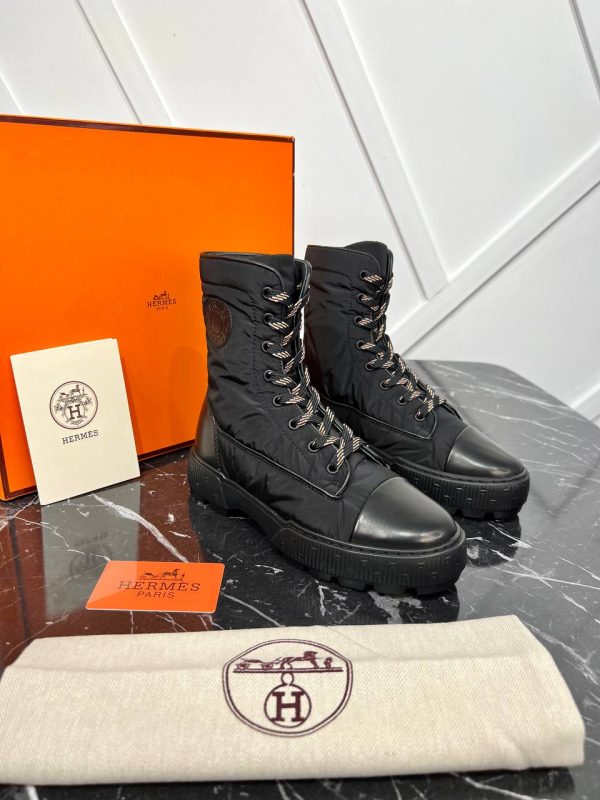 hermes ayakkabi bot fresh ankle boot su gecirmez