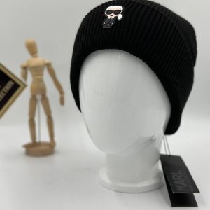 karl lagerfeld bere unisex siyah