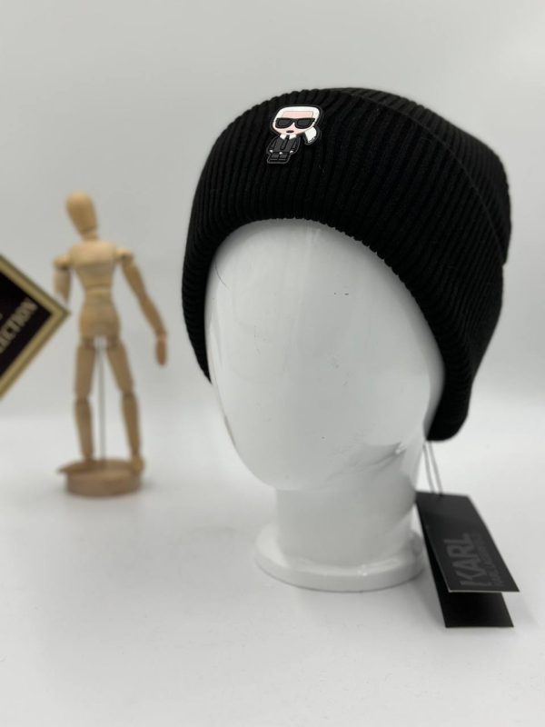 karl lagerfeld bere unisex siyah