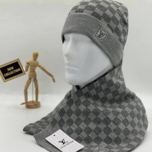 louis vuitton atki bere takimi erkek gri