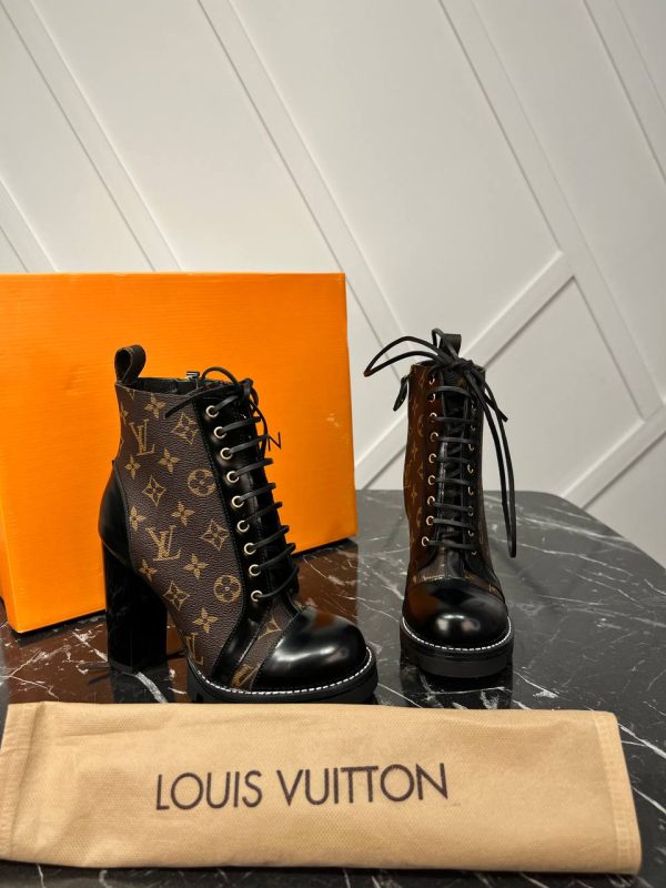 louis vuitton ayakkabi bot trail ankle boot classic