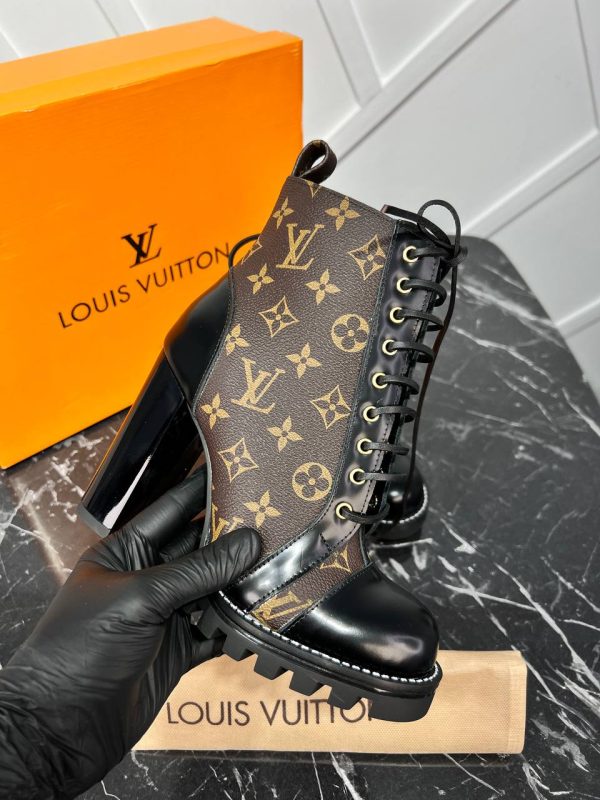 louis vuitton ayakkabi bot trail ankle boot classic