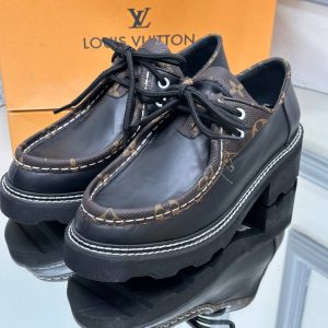 louis vuitton ayakkabi loafer siyah