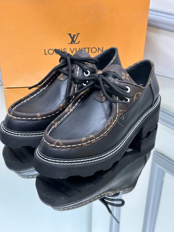 louis vuitton ayakkabi loafer siyah