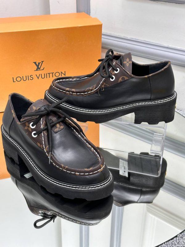 louis vuitton ayakkabi loafer siyah