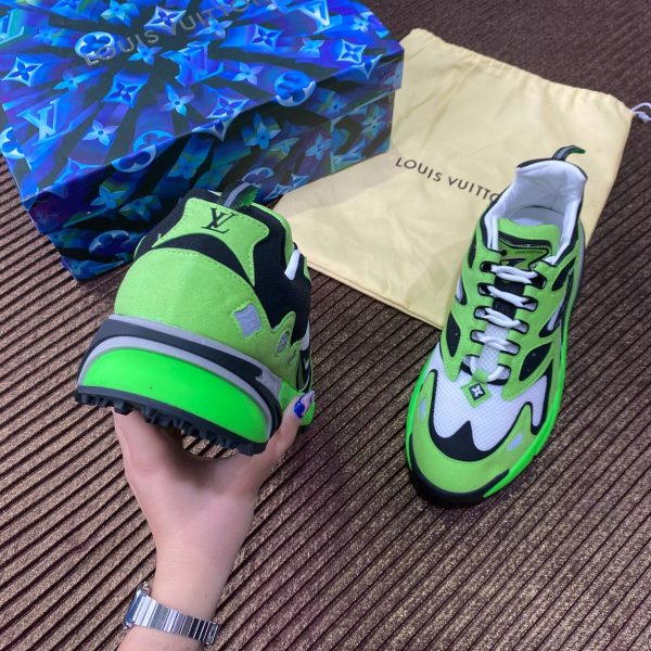 louis vuitton ayakkabi sneaker yesil yeni sezon