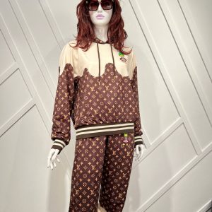 louis vuitton esorfman 4 lu takim yelek canta kahve monogram