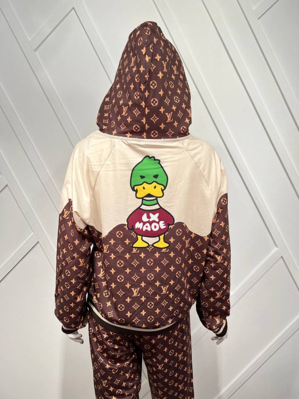 louis vuitton esorfman 4 lu takim yelek canta kahve monogram