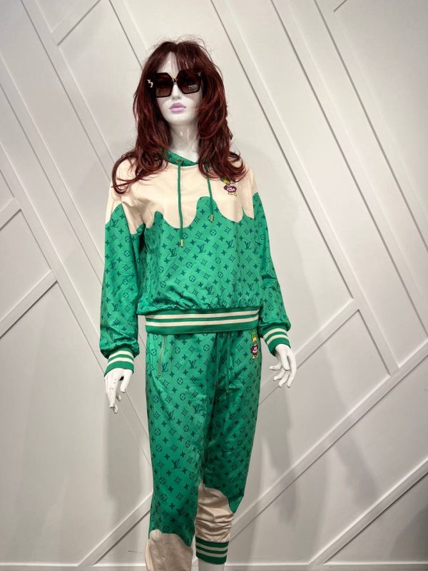 louis vuitton esorfman 4 lu takim yelek canta yesil monogram