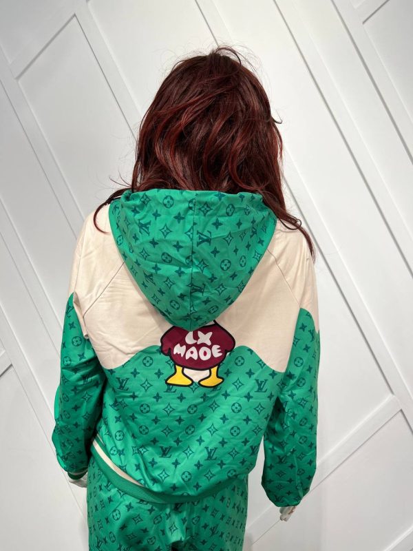 louis vuitton esorfman 4 lu takim yelek canta yesil monogram