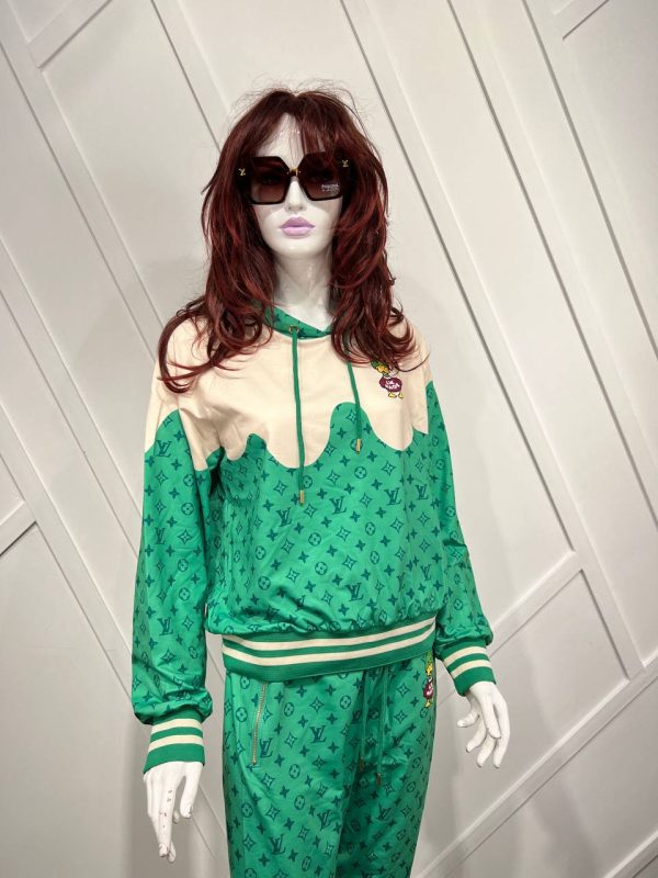 louis vuitton esorfman 4 lu takim yelek canta yesil monogram