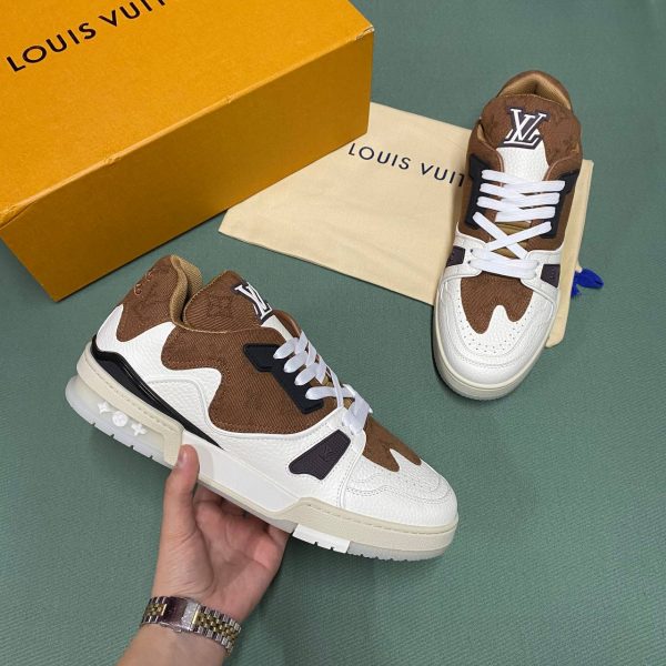 loui̇s vuitton ayakkabi sneaker erkek beyaz monogram yeni sezon