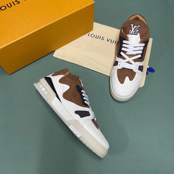 loui̇s vuitton ayakkabi sneaker erkek beyaz monogram yeni sezon