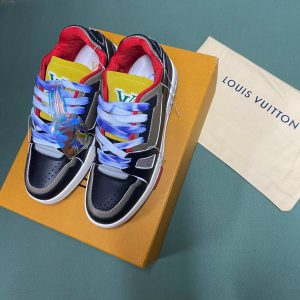loui̇s vuitton ayakkabi sneaker erkek trainer yeni sezon rengarenk