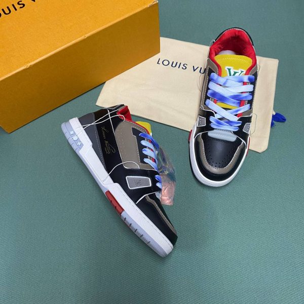 loui̇s vuitton ayakkabi sneaker erkek trainer yeni sezon rengarenk