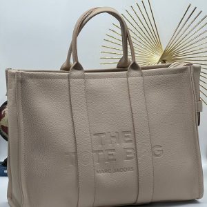 marc jacobs canta the tote bag vizon buyuk boy suni deri 40x30 cm