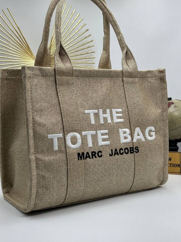 marc jacobs canta the tote bag vizon kumas 34x26 cm
