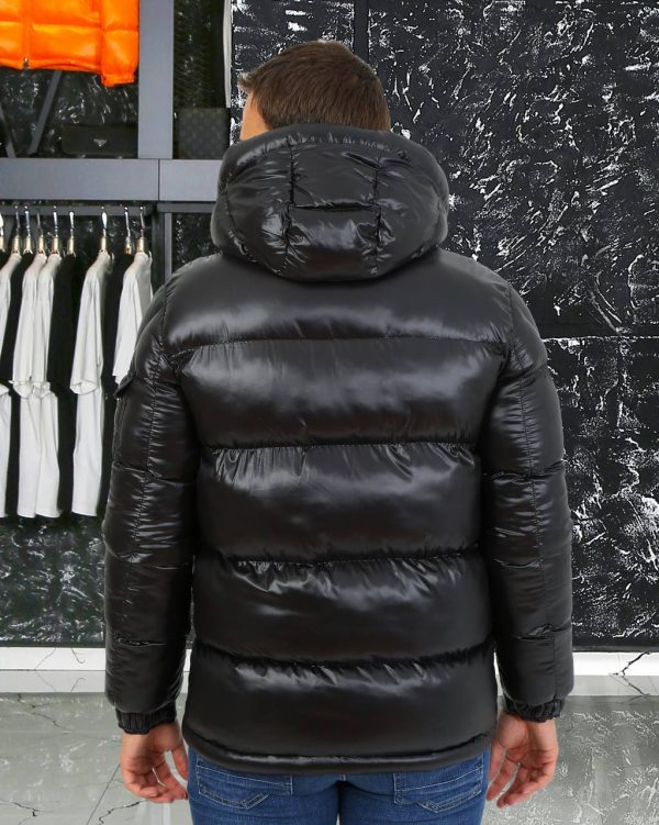 moncler mont erkek az parlak kapusonlu kolu cepli classic