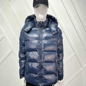 moncler mont erkek lacivert kapusonlu