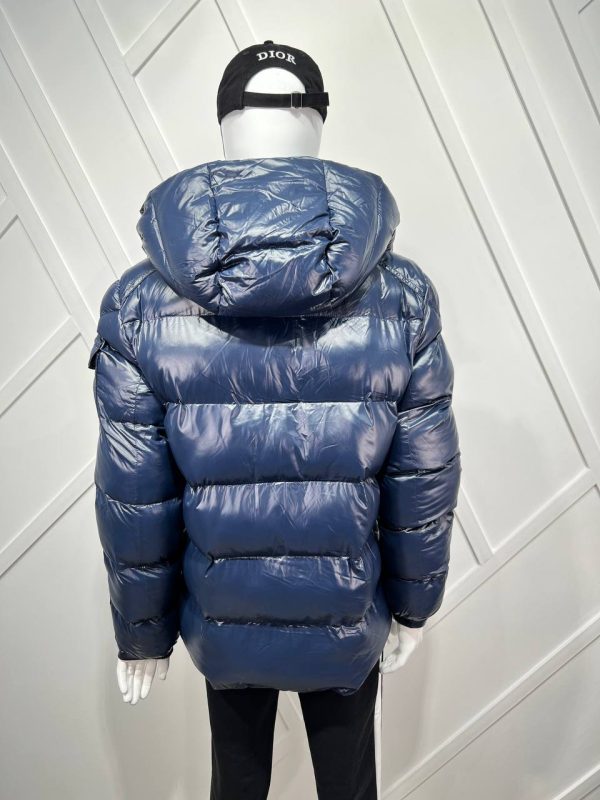 moncler mont erkek lacivert kapusonlu