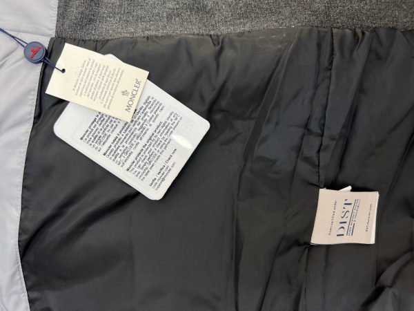 moncler mont erkek triko gri