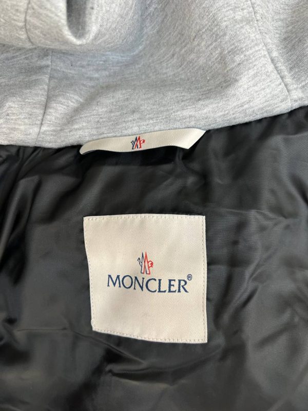 moncler mont erkek triko gri