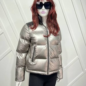 moncler mont silver siyah detayli puf