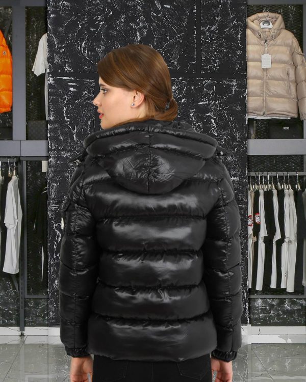 moncler mont siyah classic kolu cepli cift logolu
