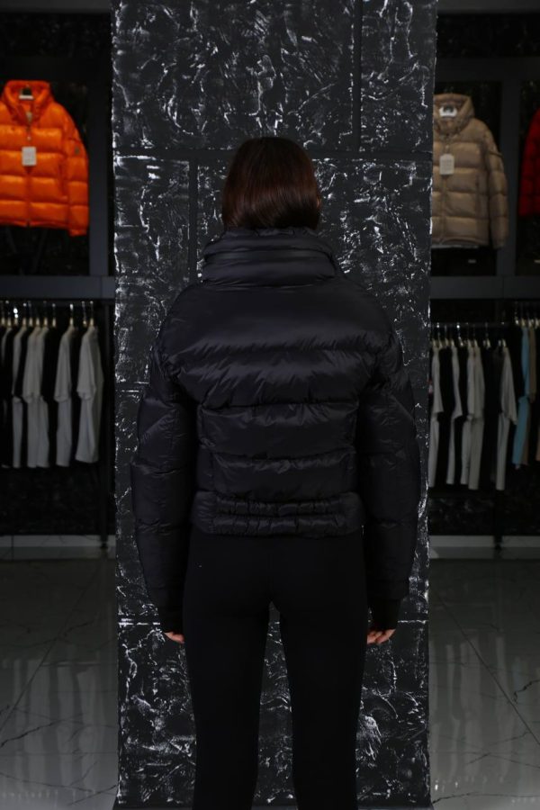 moncler mont siyah gizli kapusonlu