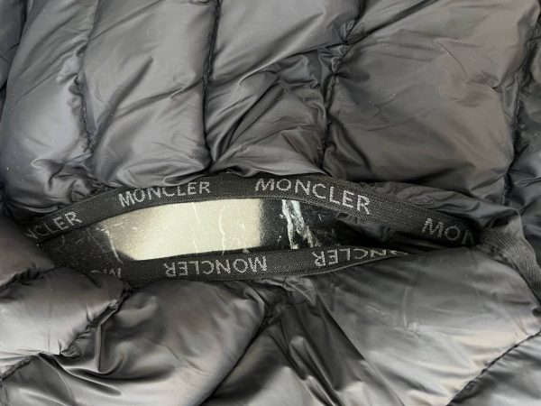 moncler yelek siyah cep detayli standart kalip