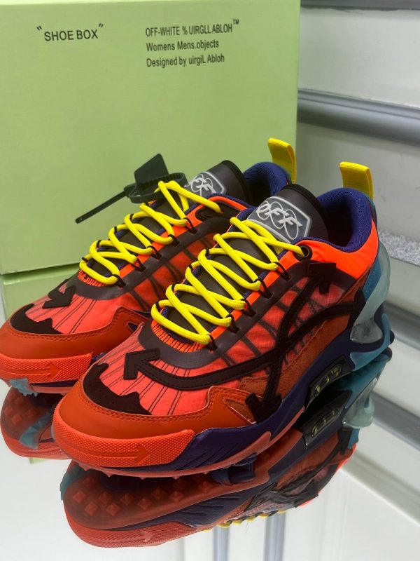 off white ayakkabi erkek kirmizi mavi